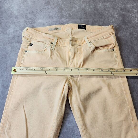 AG Adriano Women Jeans Peach  Size 26 Legging Ankle Super Skinny Ankle teen-ager - Picture 11 of 14